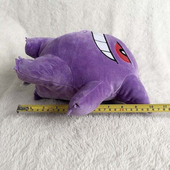 Jazwares Gengar Pokémon Plush 10” Purple Stuffed Toy Nintendo Poke doll - Picture 5 of 5